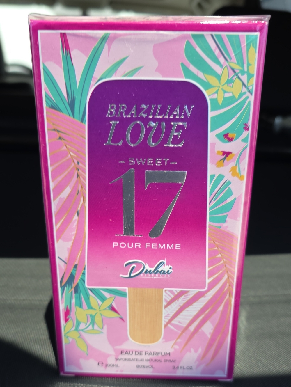Brazilian Love Sweet 17 Pour Femme Perfume - Pink Floral Box